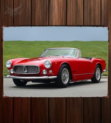 Металлическая табличка Maserati 3500 Spyder